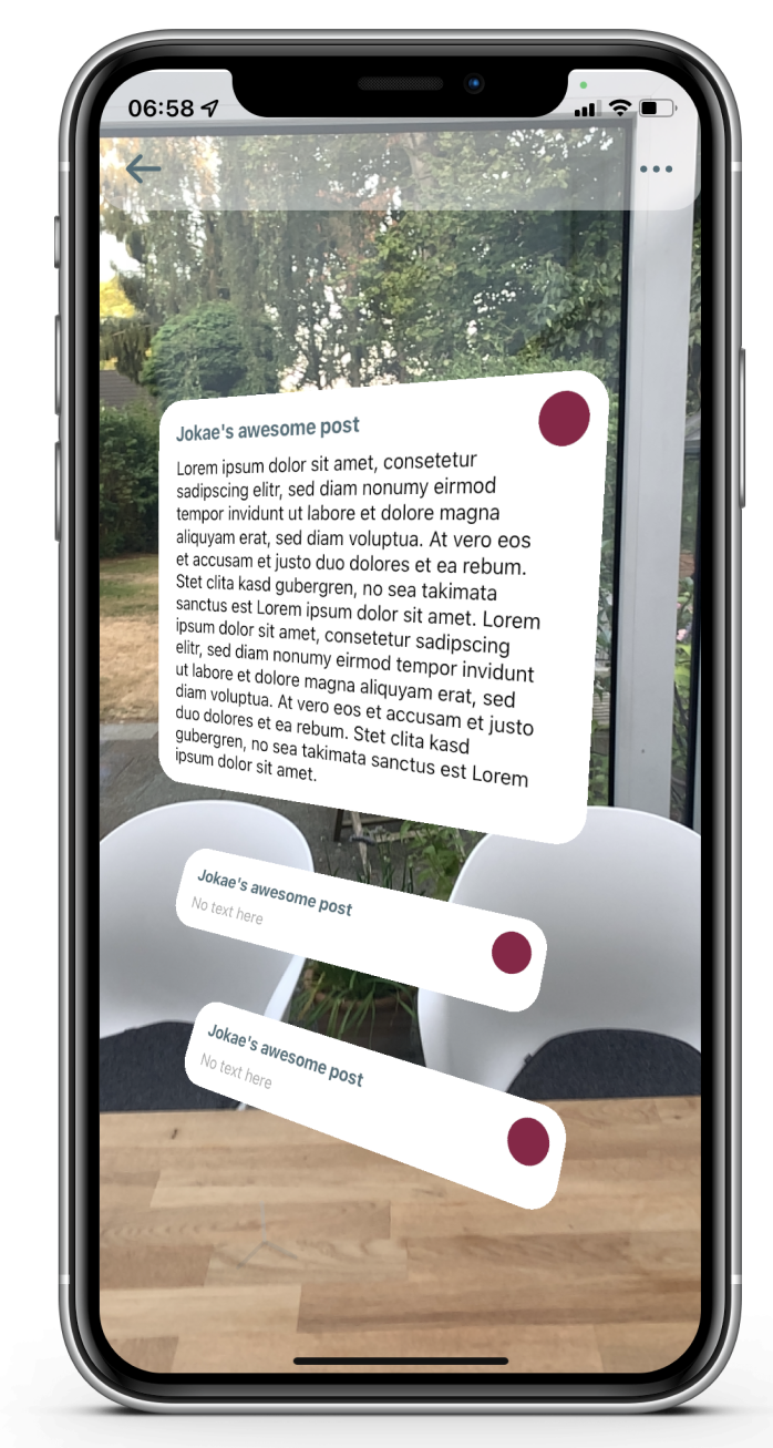 AR Mockup